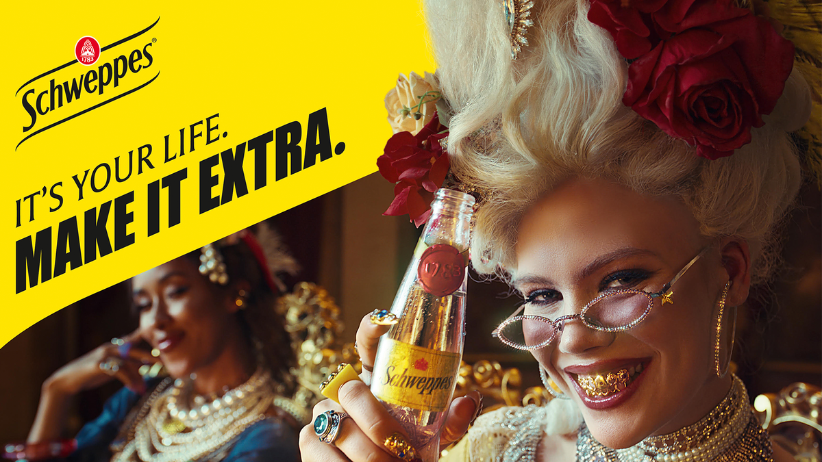 Schweppes Spot: It’s your life. Make it extra. 