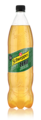 1,25 Liter Flasche Schweppes American Ginger Ale Zero.