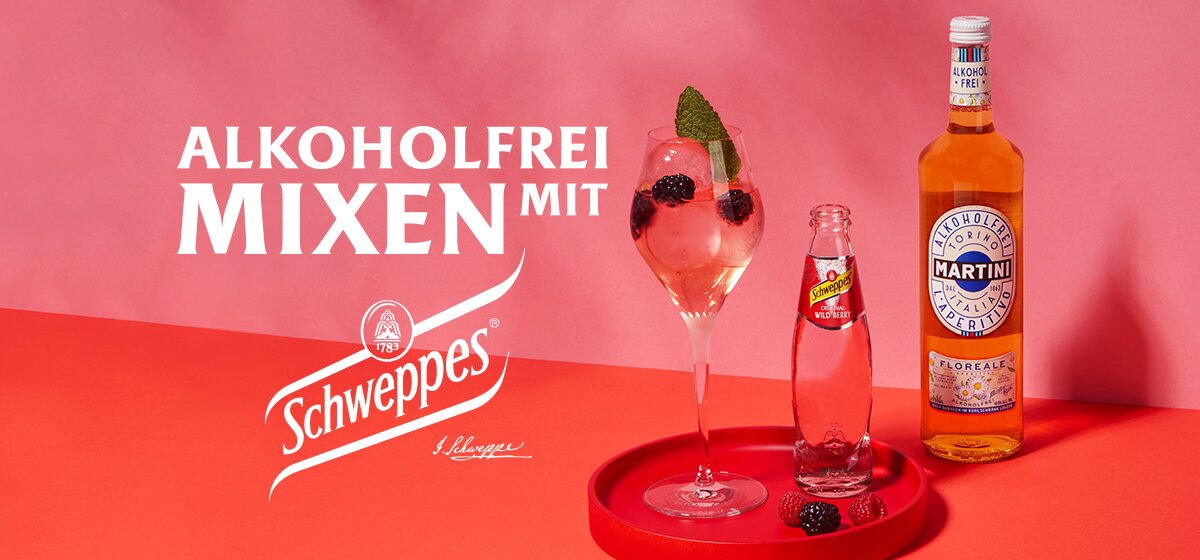 Alkoholfrei Mixen mit Schweppes | Schweppes Deutschland