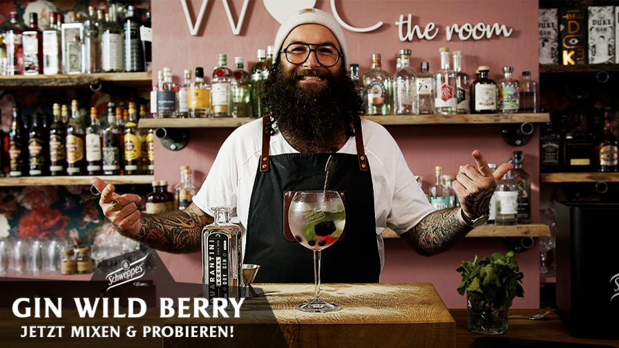 Berry Wild Rezept Gin Cocktail -