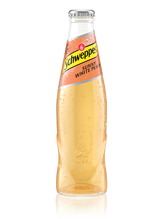 0,2 Liter Flasche Schweppes White Peach.