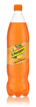 1,25 Liter Flasche Schweppes Virgin Orange Spritz, alkoholfrei.
