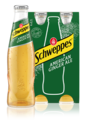 0,2 Liter Flaschen Schweppes American Ginger Ale im 4er Mehrwegpack.