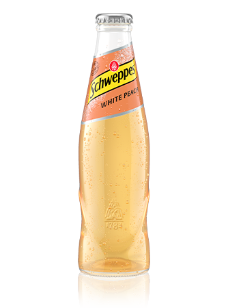 0,2 Liter Flasche Schweppes White Peach.