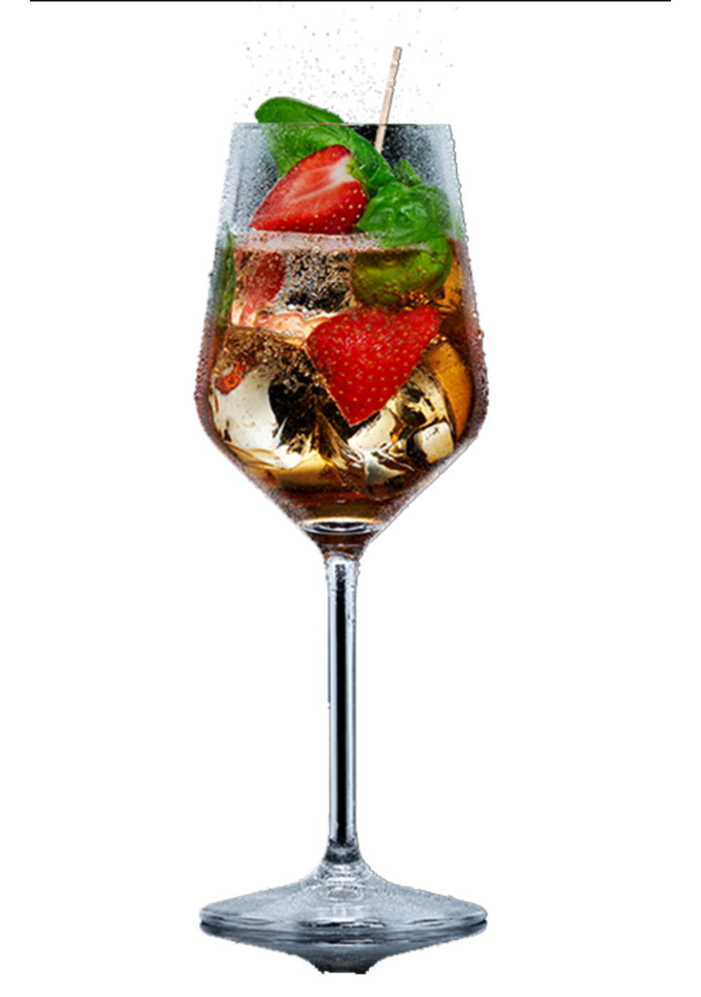 Berry and Basil Rezept Cocktail