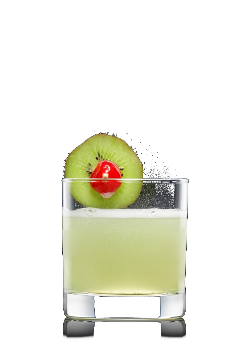 Kiwi mit Bitter Lemon Rezept - Cocktail